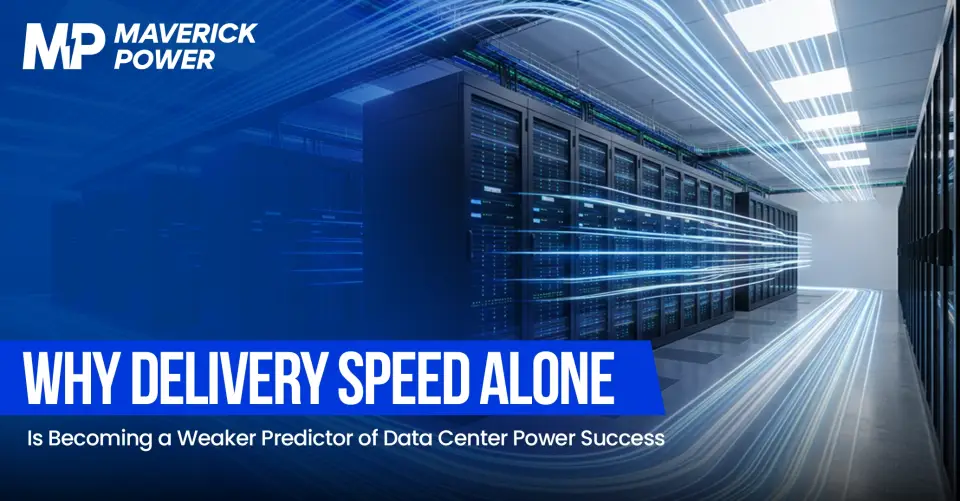 Data center power equipment planning beyond lead time